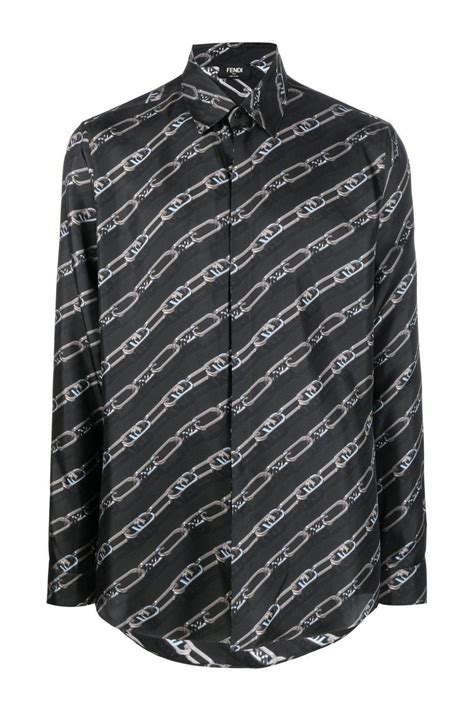 fendi striped women|fendi dress shirts.